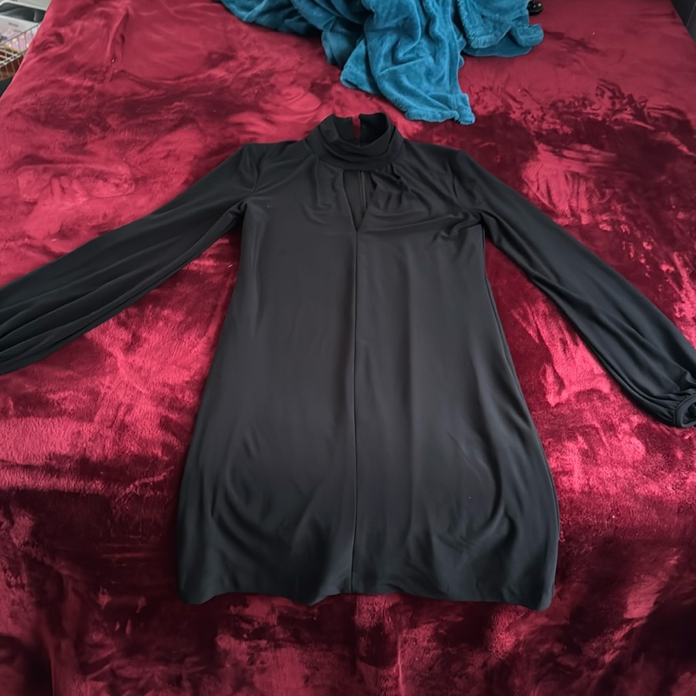Black Sleeved Dress